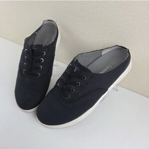 Spenco Santa Rosa Slip On‎ Mules Women's Size 8.5 D Black Shoes